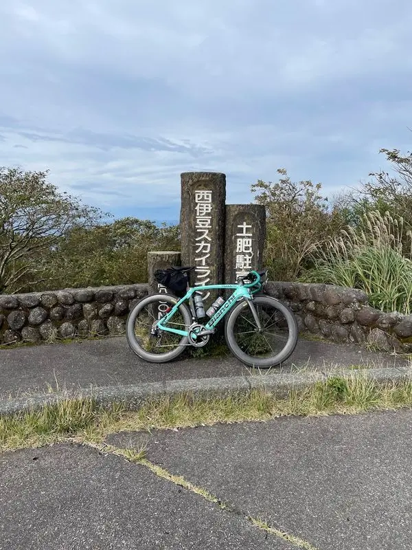 土肥駐車場にいた親切な人が撮ってくれていた。